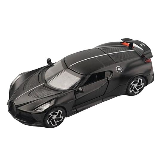 1:32 Bugatti La Voiture Noire Alloy Sports Car Model Diecast Metal Toy